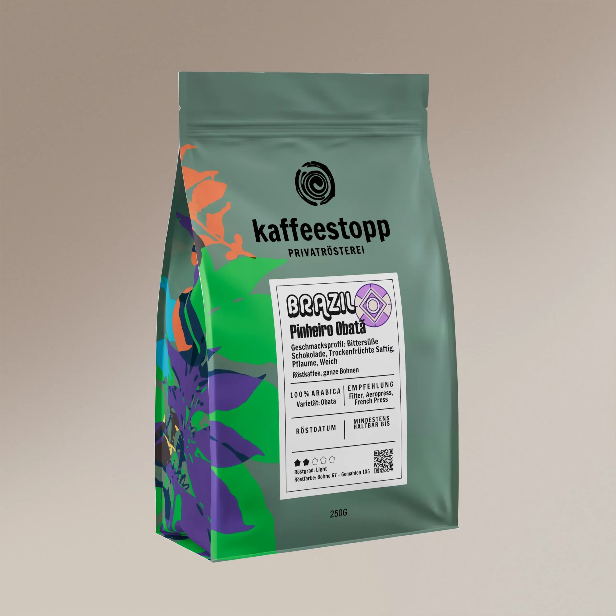 Fazenda Pinheiro Obata Natural – Specialty Coffee Brasilien | Milchschokolade & Haselnuss