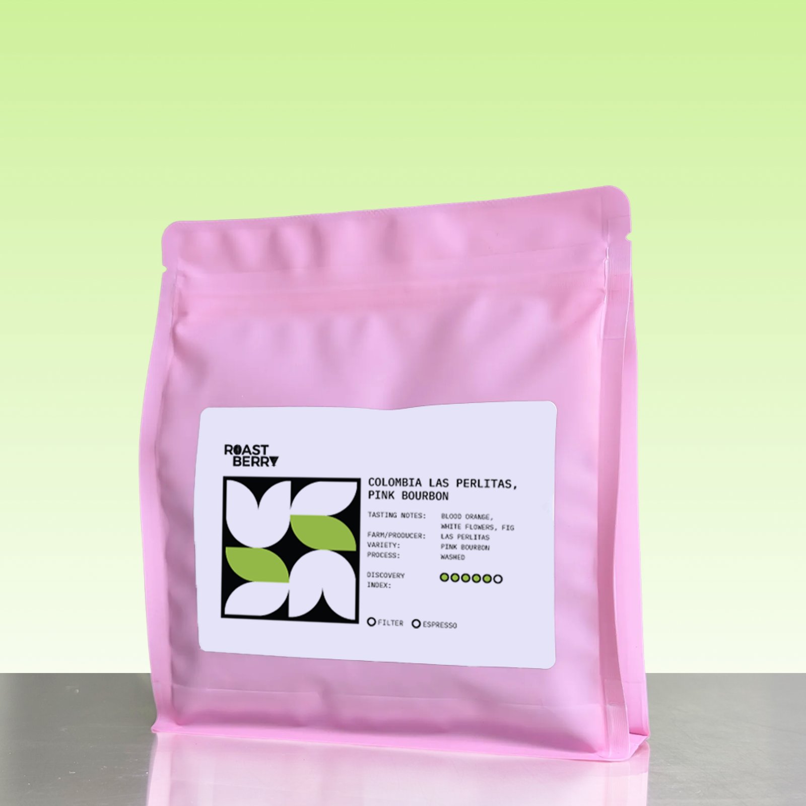 Colombia Las Perlitas Pink Bourbon Filter 250G