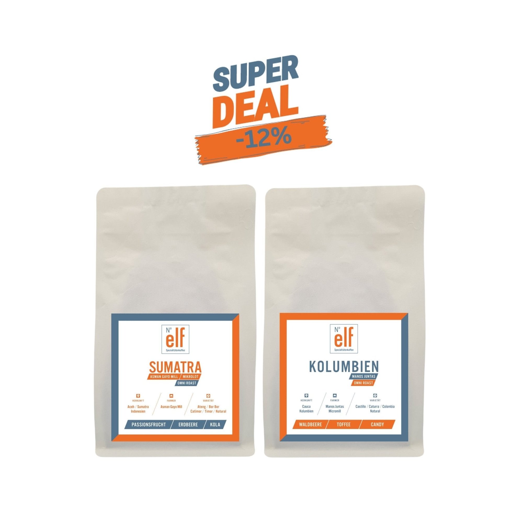 Kaffeebohnen OMNI ROAST Probier-Duo
