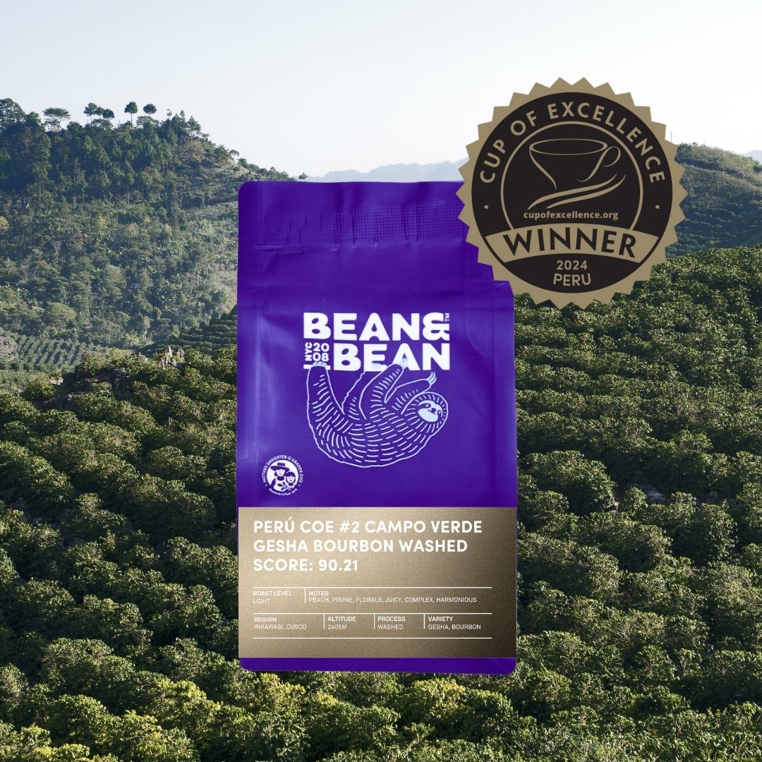 Peru Cup of Excellence #2 Gesha Bourbon Washed [Score 90.21]