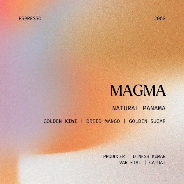 Espresso | Magma, Panama Catuai