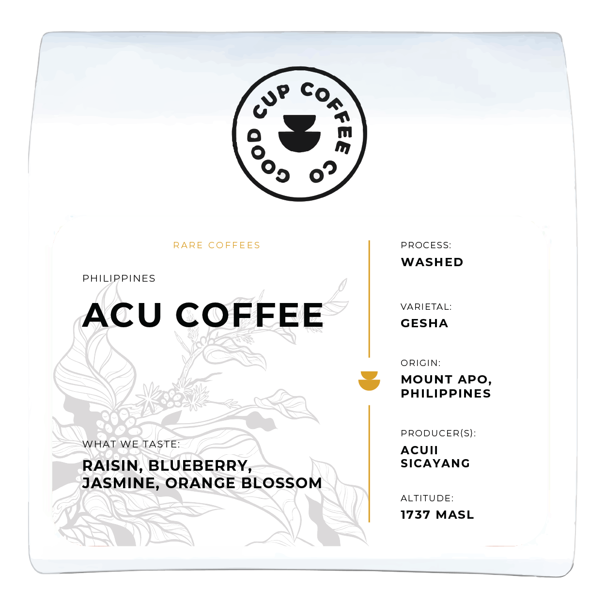 Philippines Acu Coffee Gesha Washed