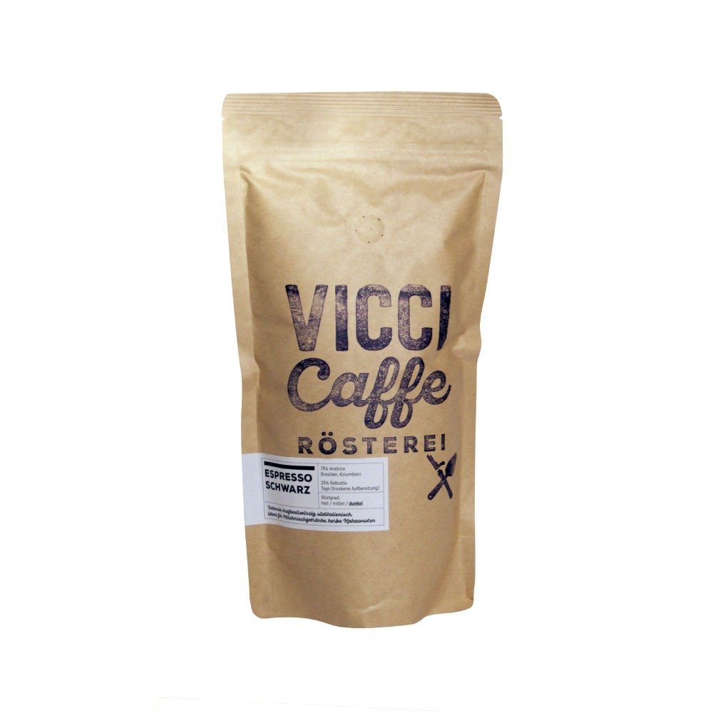 vicci caffe Espresso Schwarz