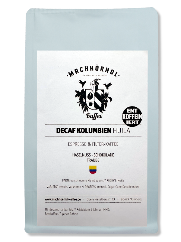 Kolumbien Huila Decaf