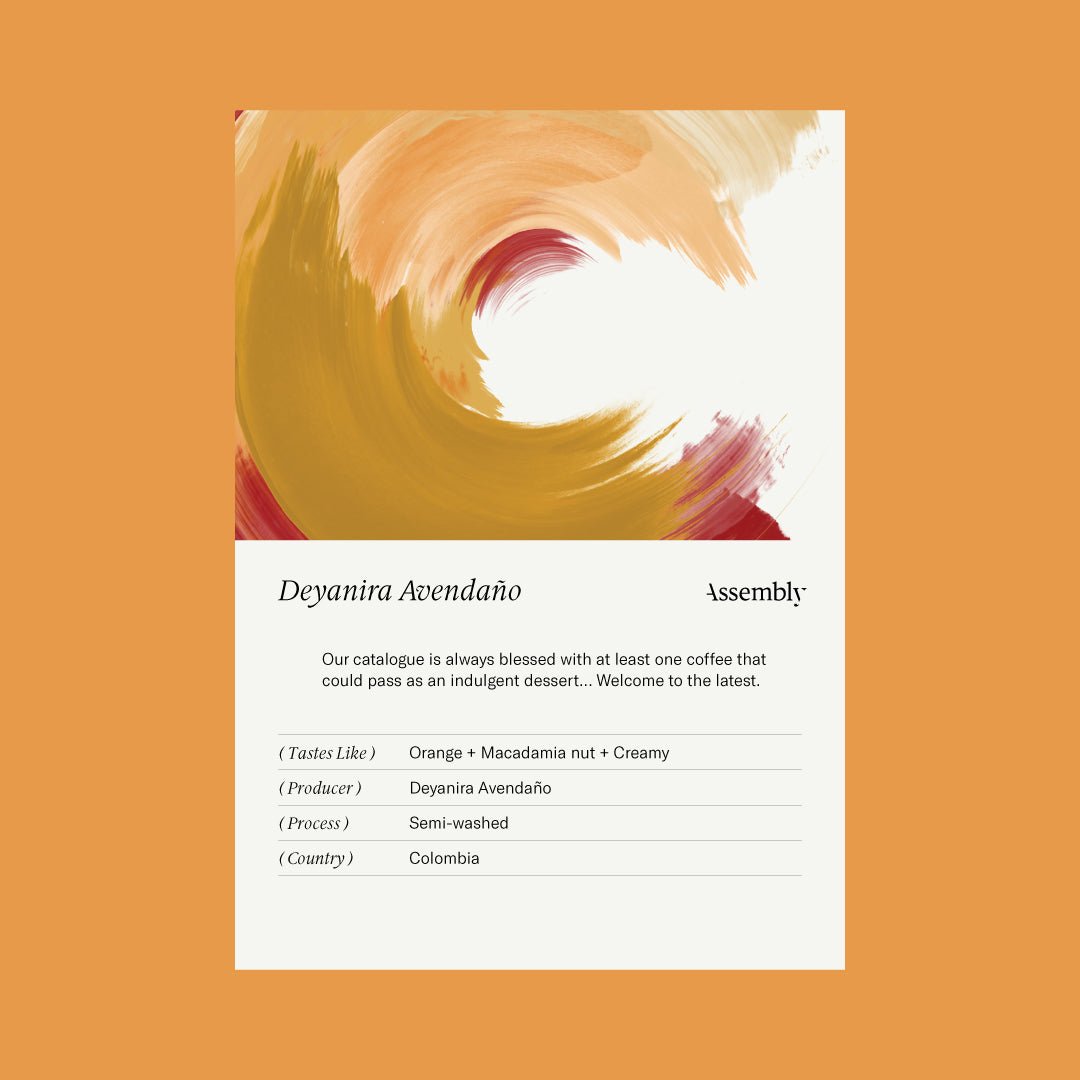 Colombia — Deyanira Avendaño Taste Card