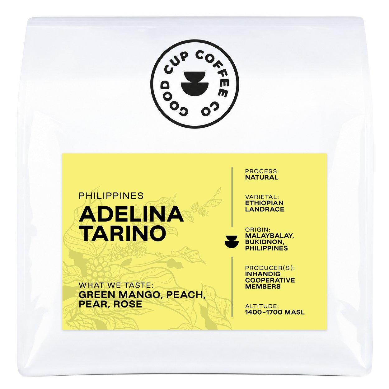 Philippines Adelina Tarino Ethiopian Landrace Natural (Inhandig)