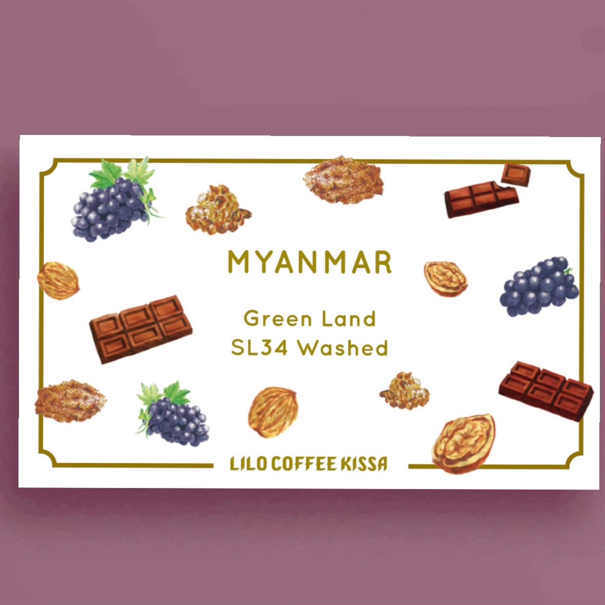 MYANMAR Green Land SL34