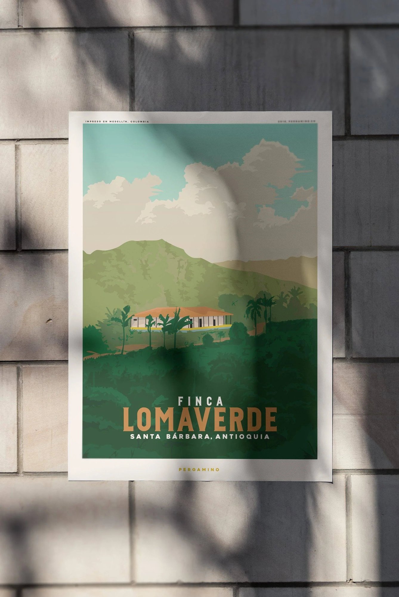 Póster Lomaverde (35cm x 50cm)