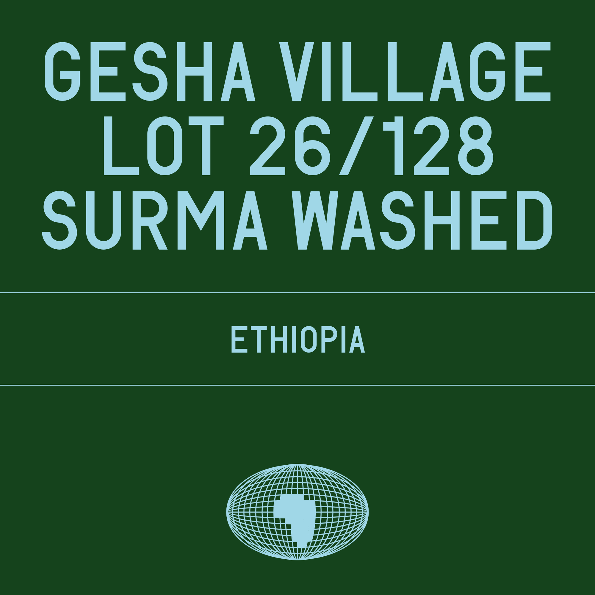 Gesha Village - Lot 26/128 Surma Washed