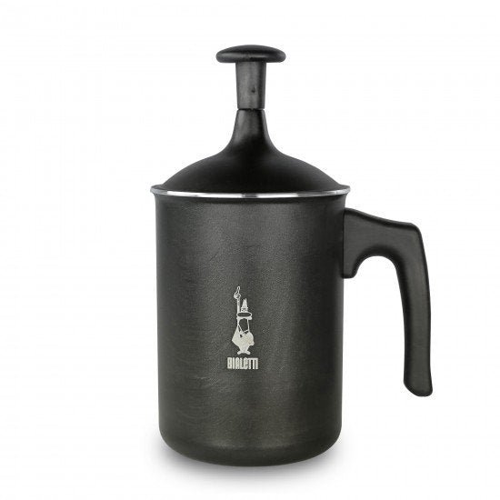 Cremeira Bialetti Tuttocrema Aluminio Preta 330ml