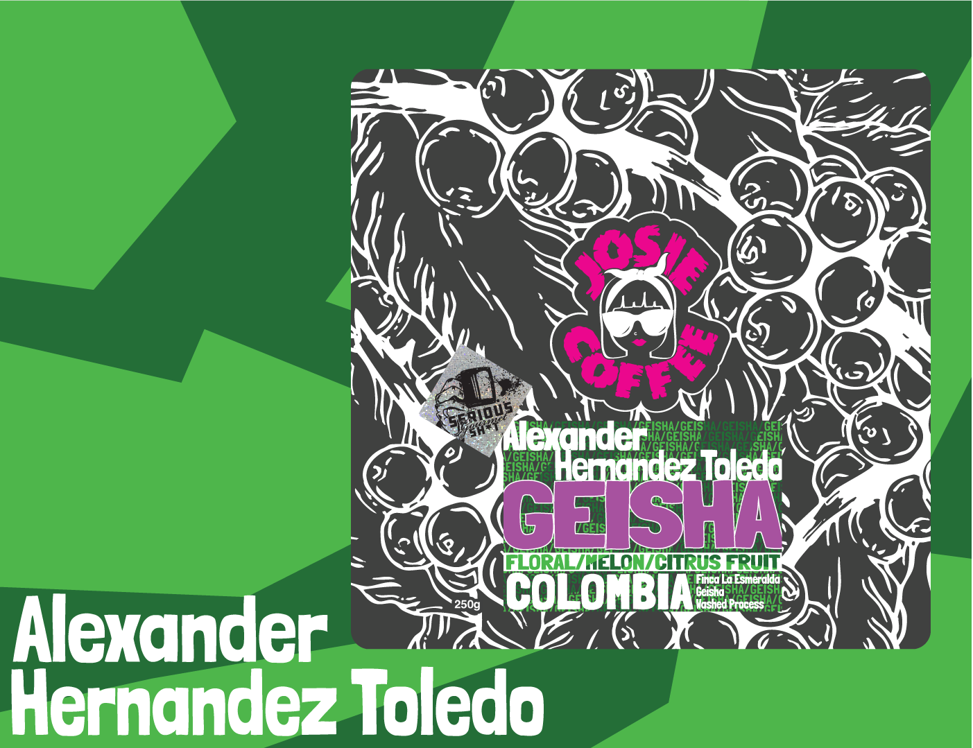 Colombia - Alexander Hernandez Toledo - Geisha - Washed Process