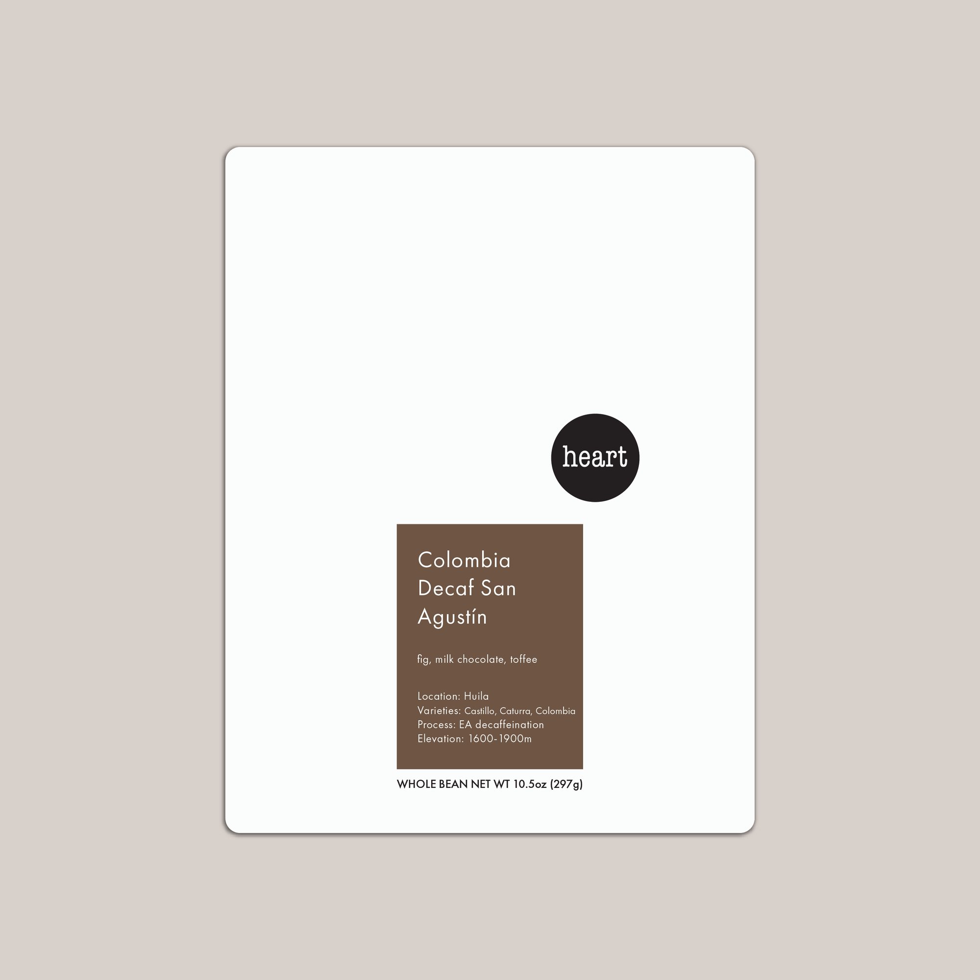 Colombia Decaf San Agustin