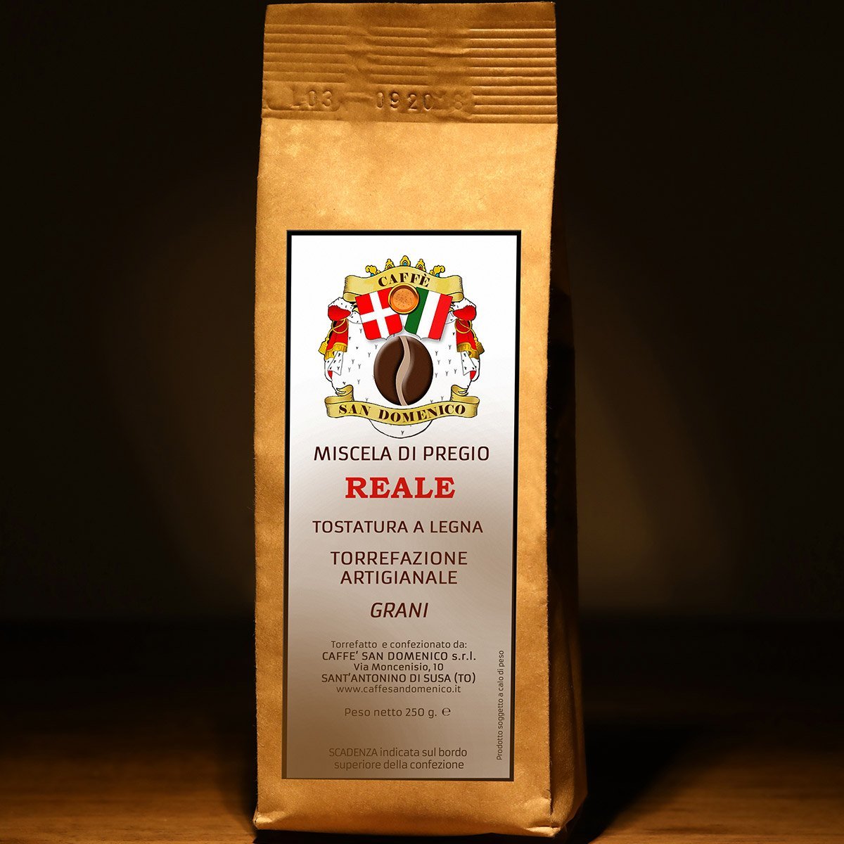 Miscela pregiata di caffè REALE