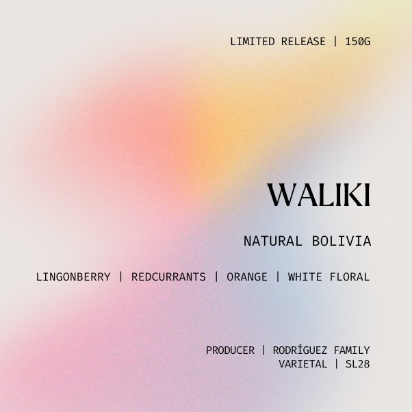 *Limited Release* Filter | Waliki, Bolivia
