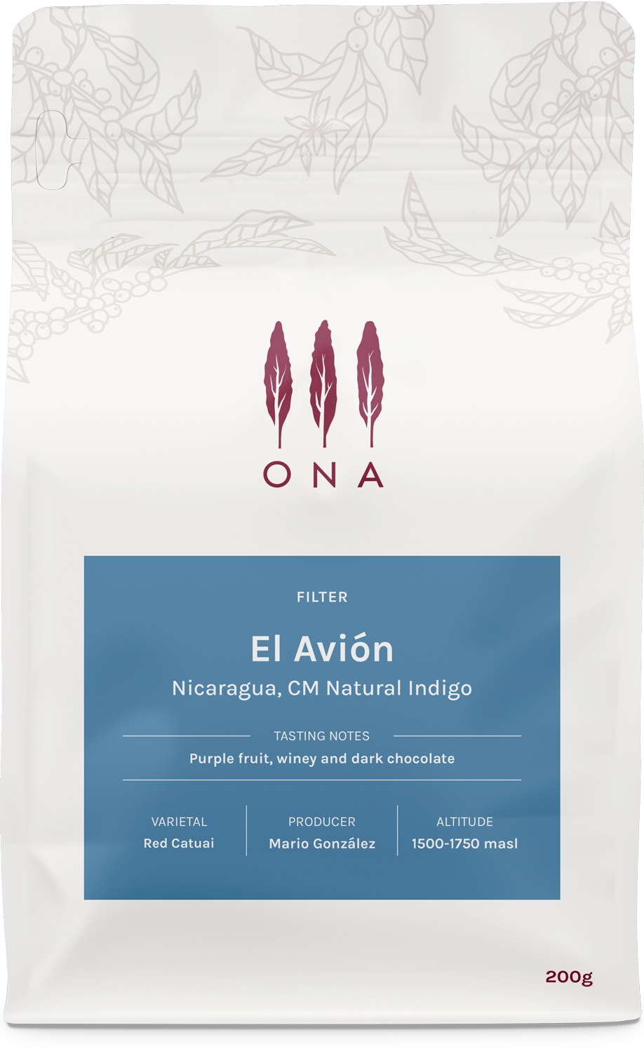 El Avión, Nicaragua, CM Natural Indigo