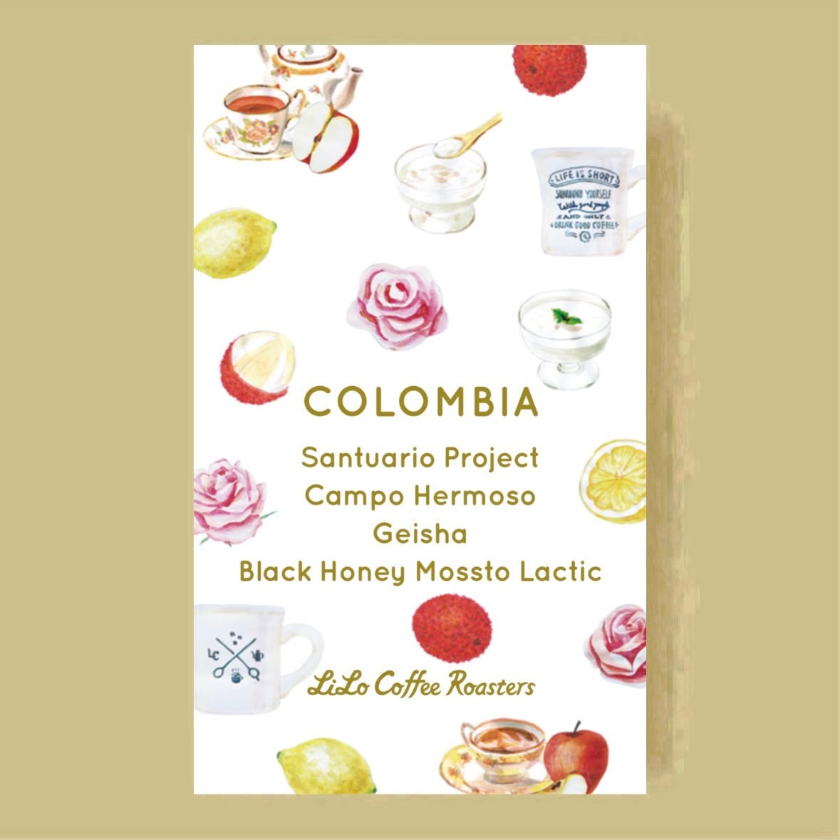 COLOMBIA Santuario Project Campo Hermoso Geisha Black Honey Mossto Lactic