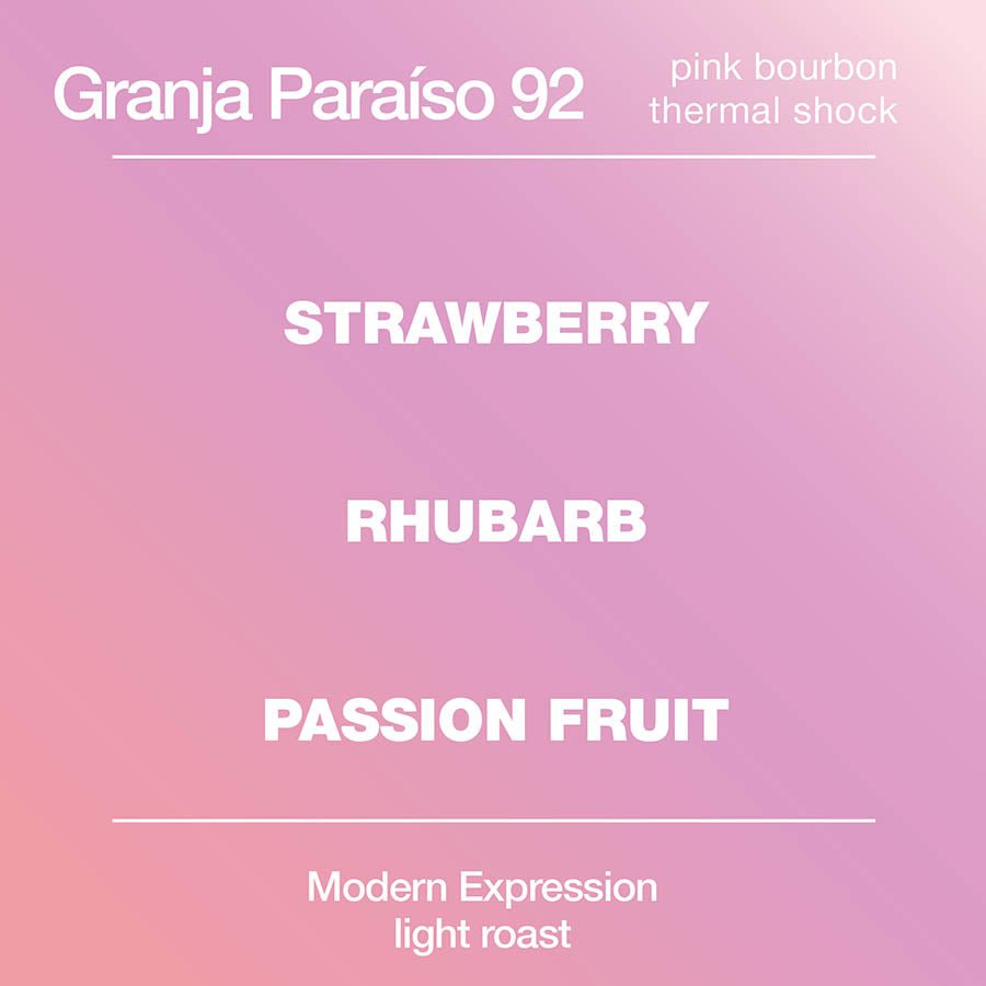 Granja Paraíso 92 Pink Bourbon
