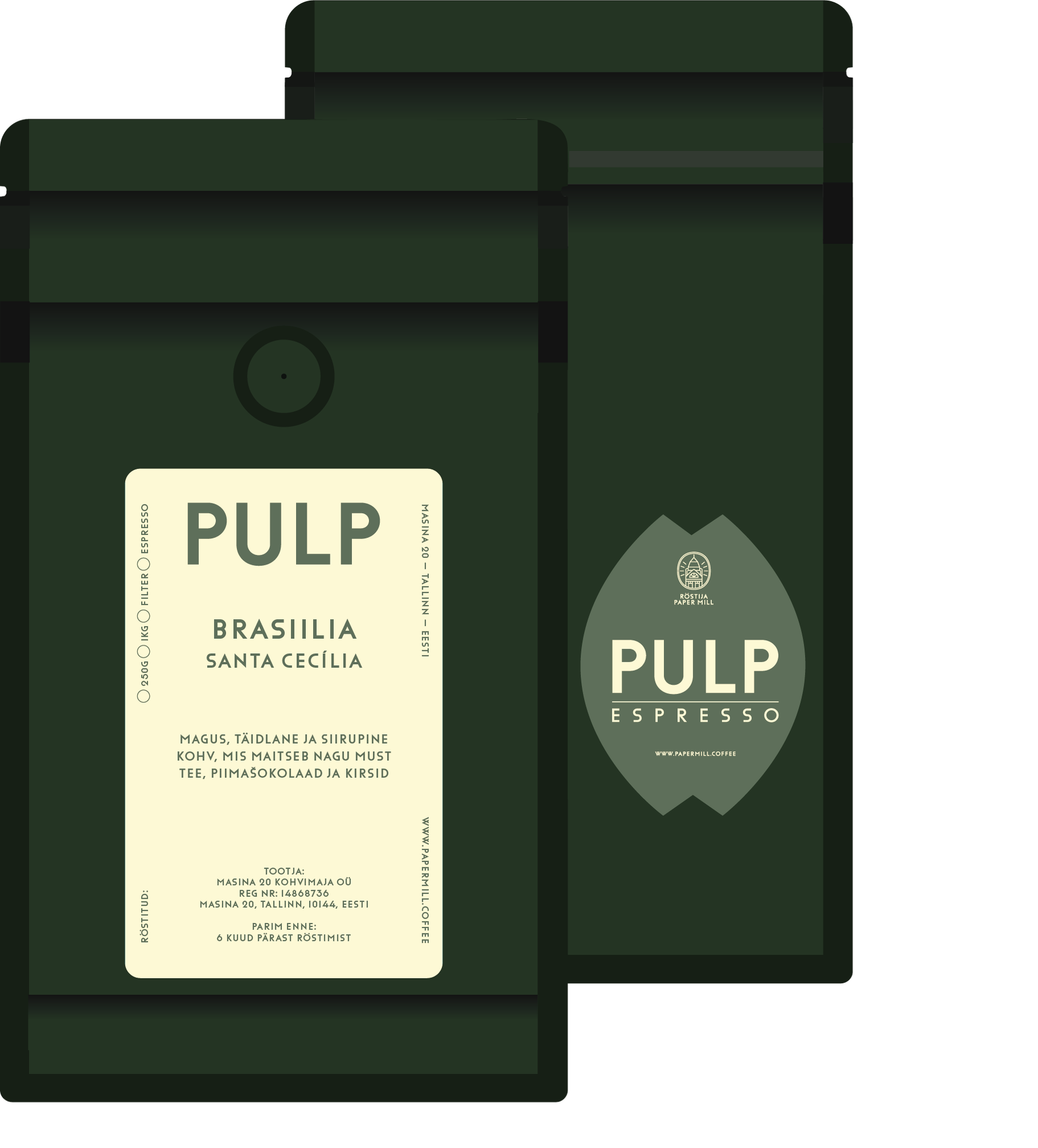 PULP ESPRESSO BRASIILIA