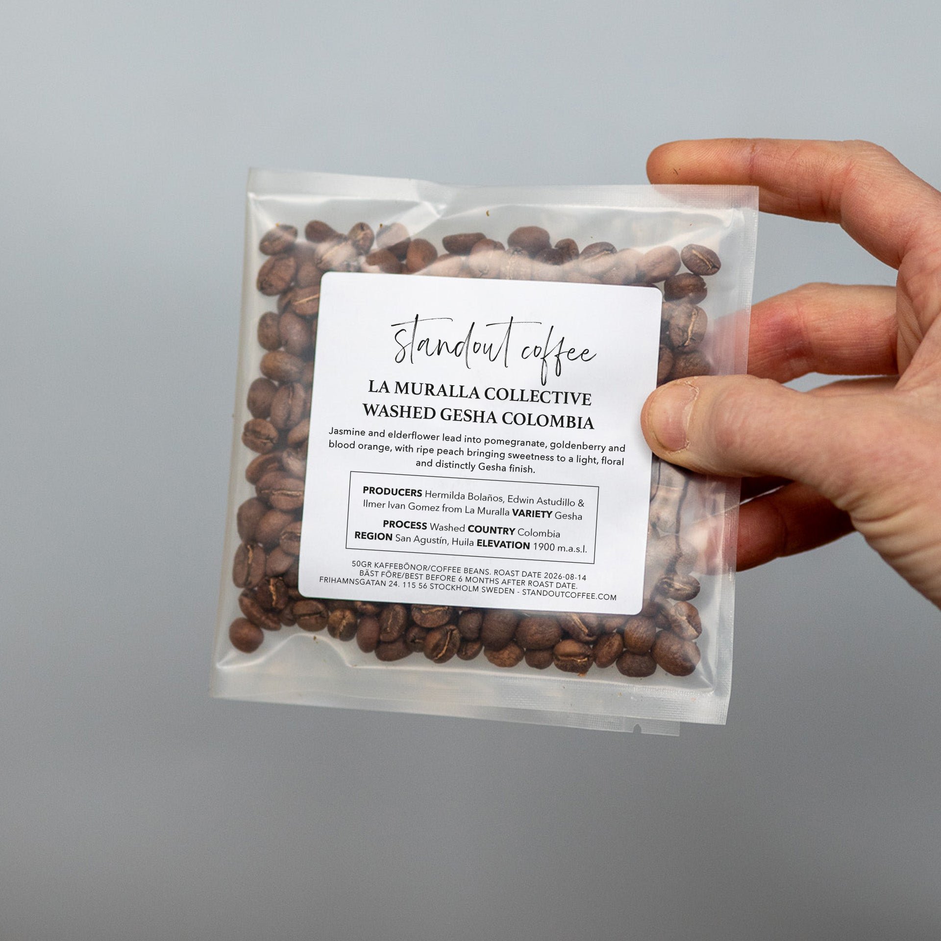 La Muralla Collective Washed Gesha - Huila, Colombia