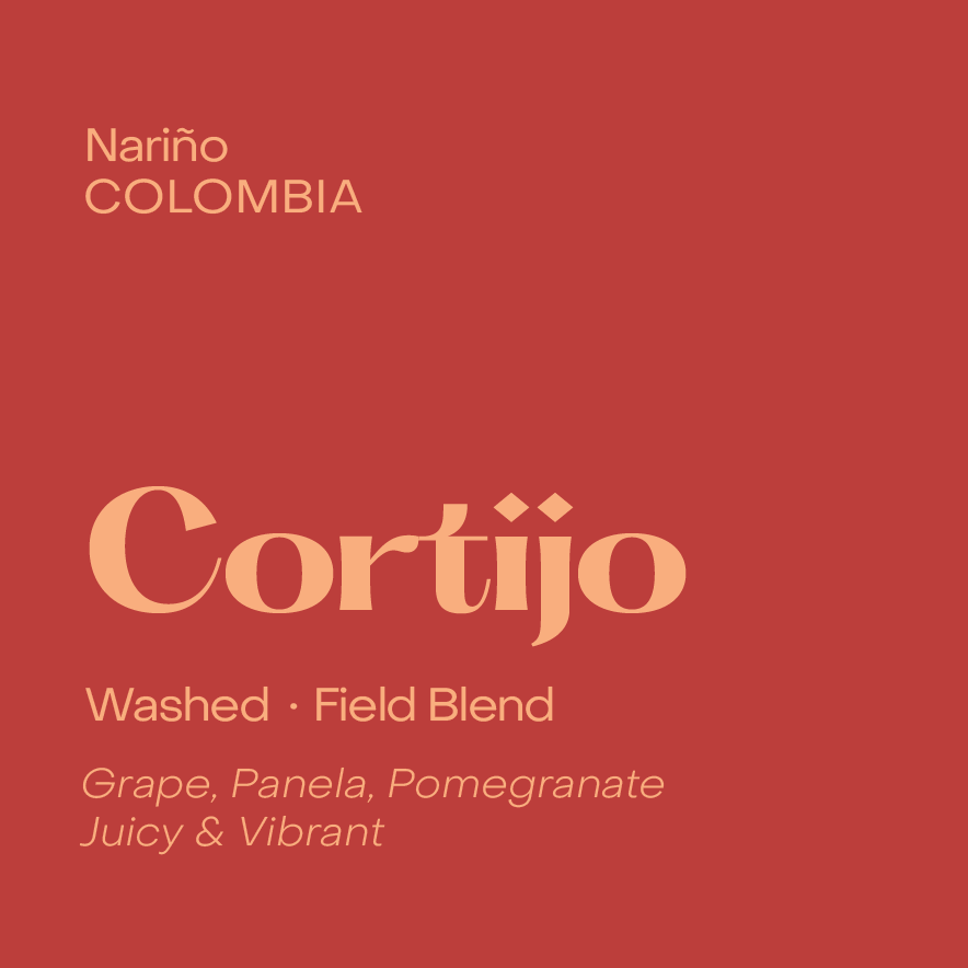 Colombia Cortijo Espresso, Washed Field Blend (April 28th, 2026)