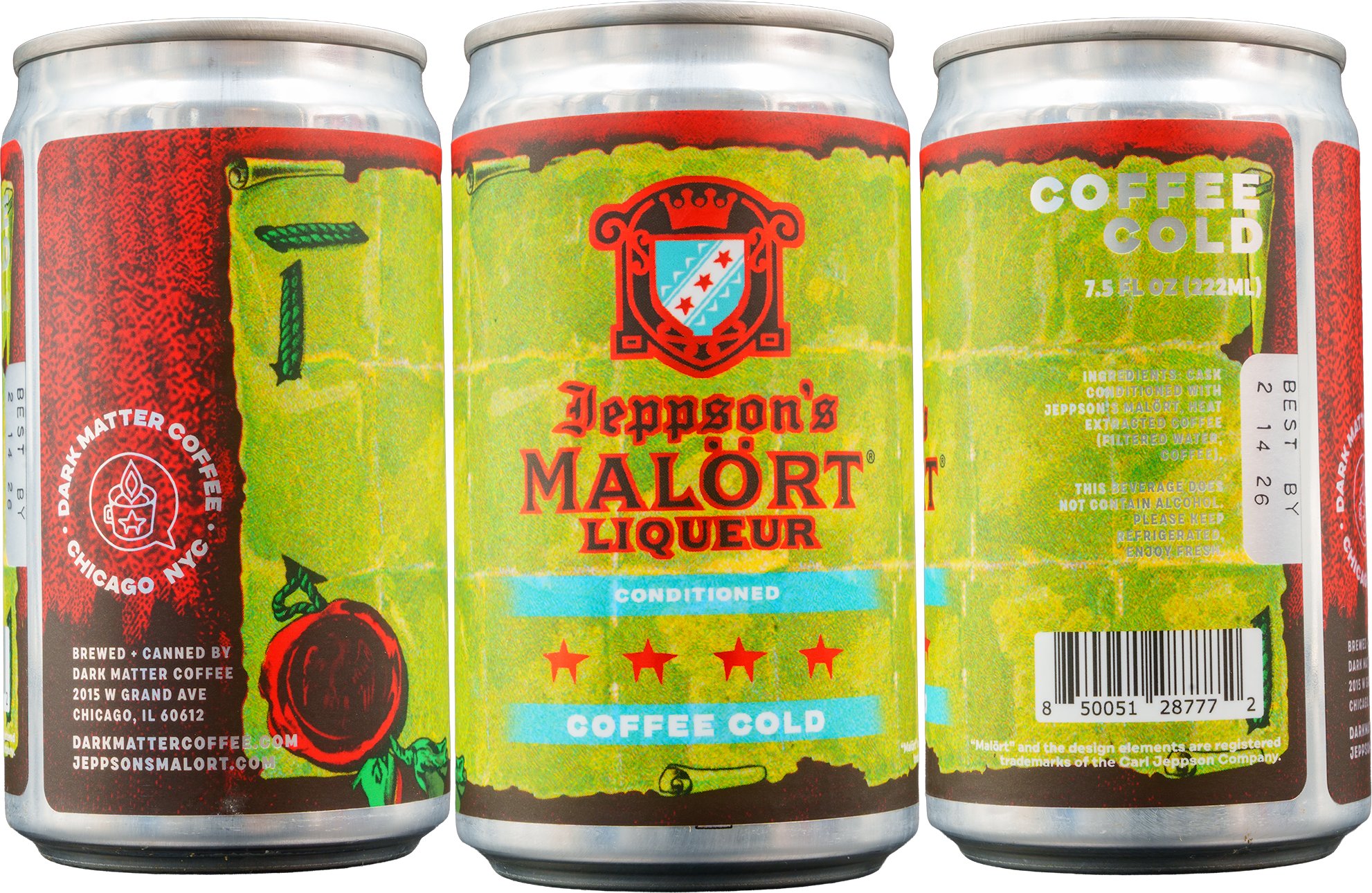 Malort Coffee Cold Cans 8-Pack