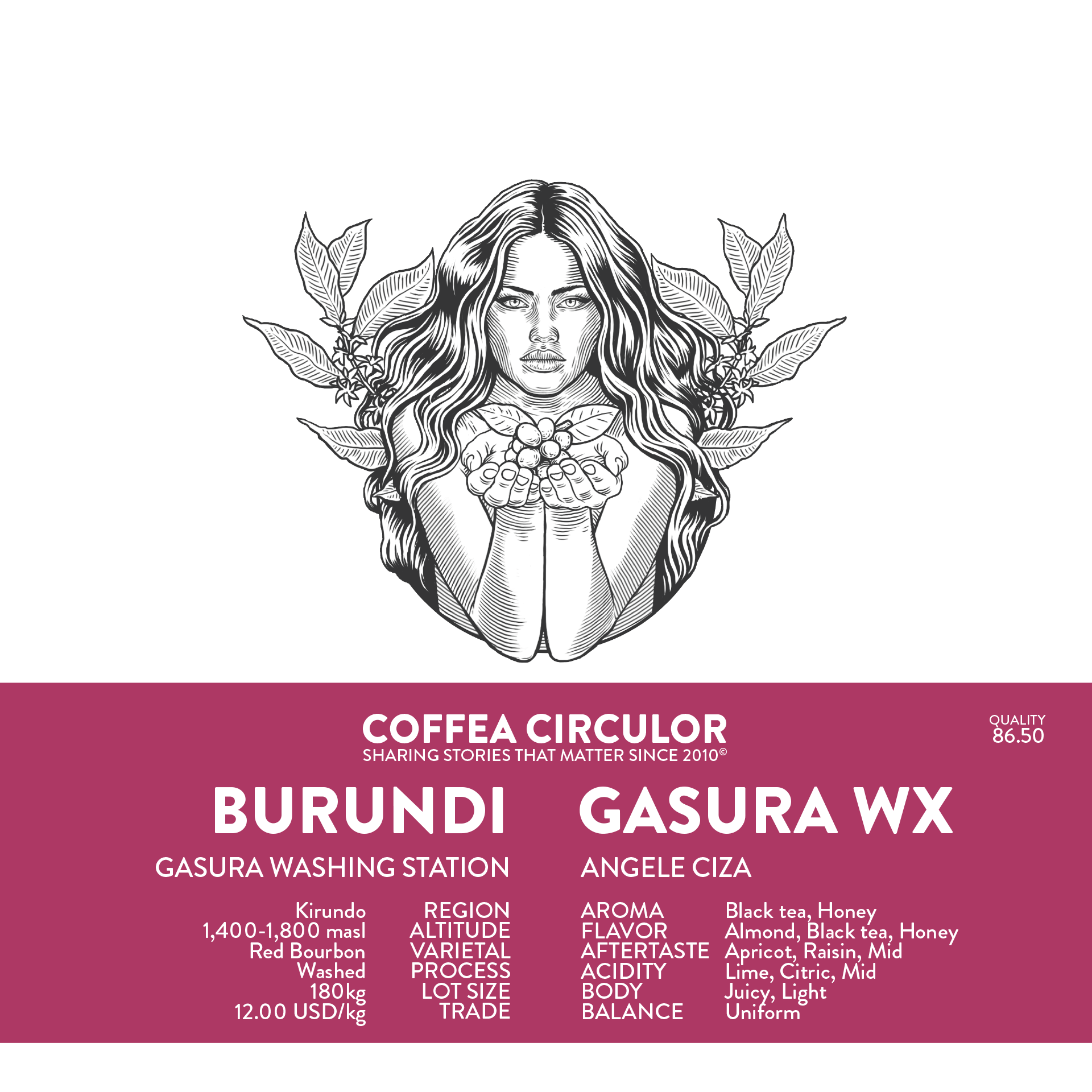 Burundi Gasura WX Espresso