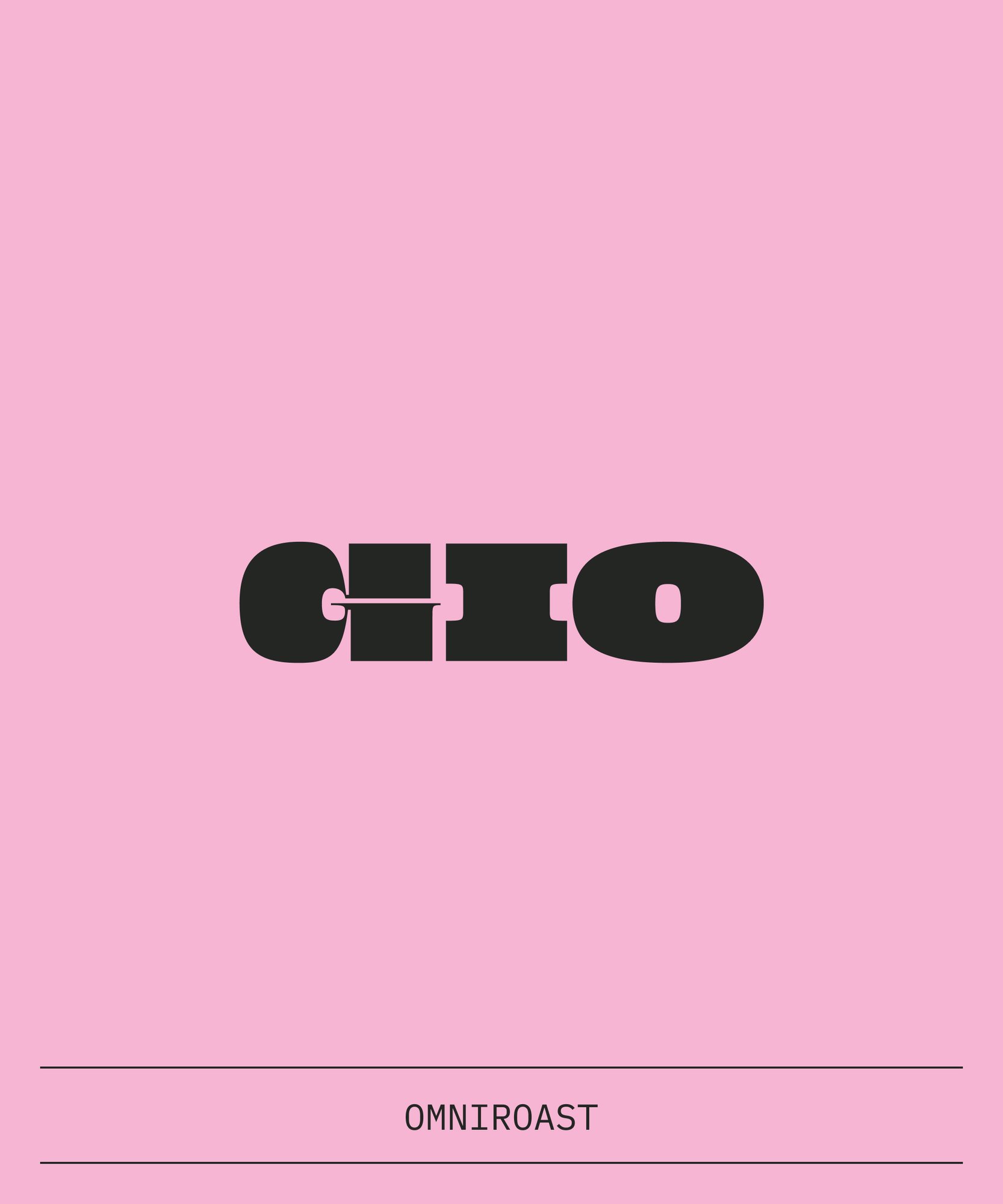 Gio 100% Canephora (Omniroast)