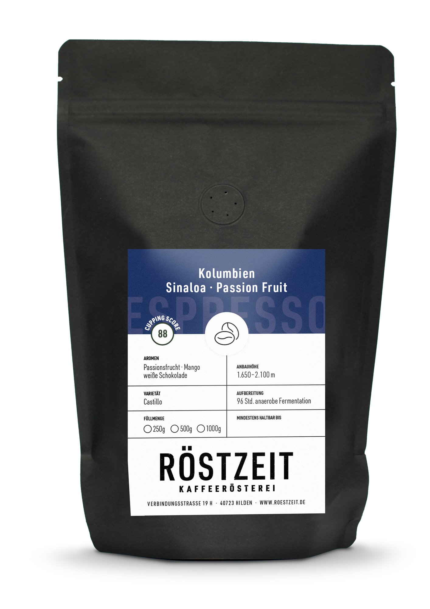 Kolumbien Sinaloa Passion Fruit Espresso
