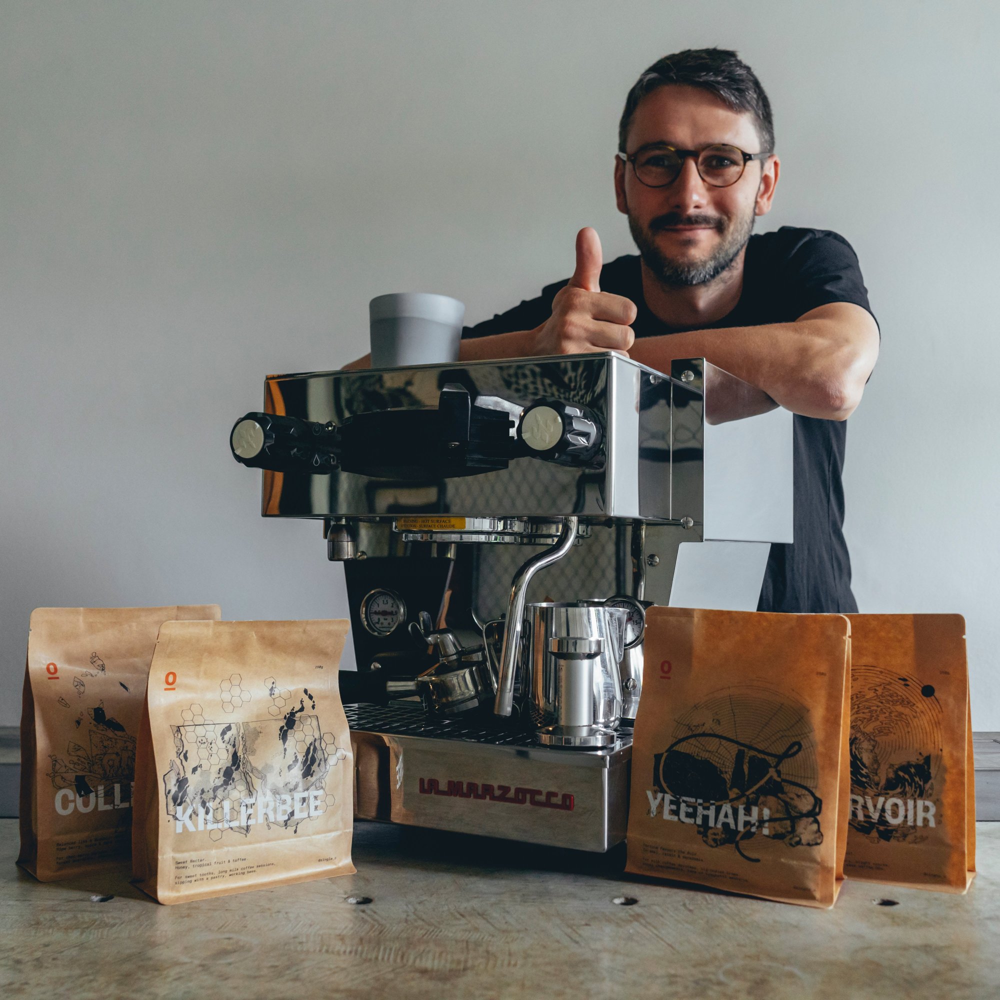 La Marzocco Linea Mini + Blend Taster Box
