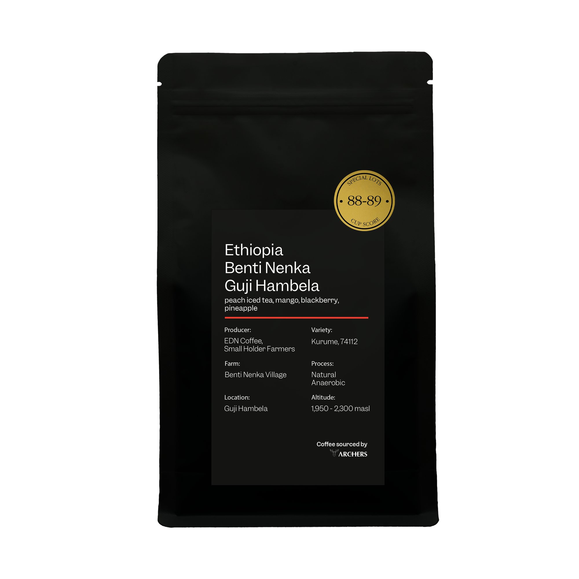 Ethiopia - Benti Nenka Guji Hambela