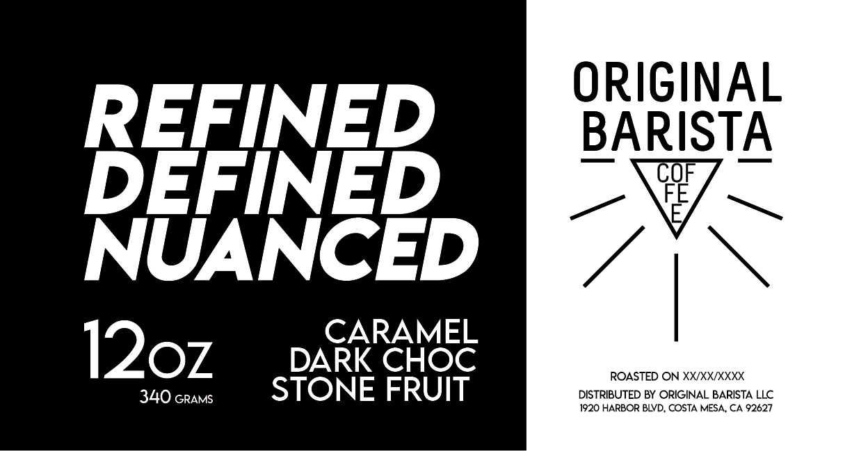 Original Barista - Define Refine Nuanced - Drift Blend