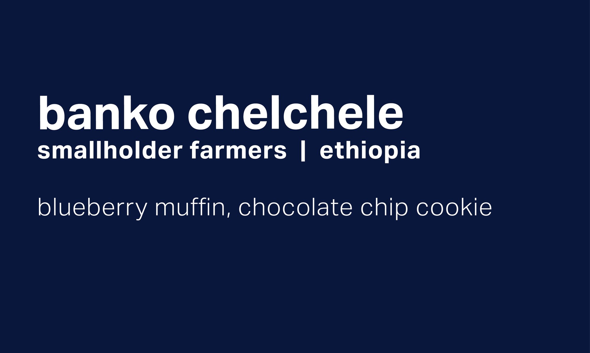 Banko Chelchele - Supernatural 74110 and 74112 - Ethiopia
