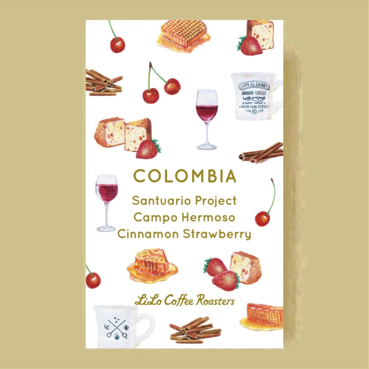COLOMBIA Santuario Project Campo Hermoso Cinnamon Strawberry