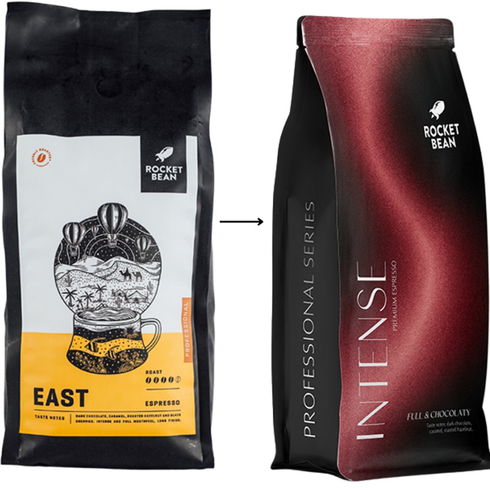 Intense | Brazil & India, Espresso Blend