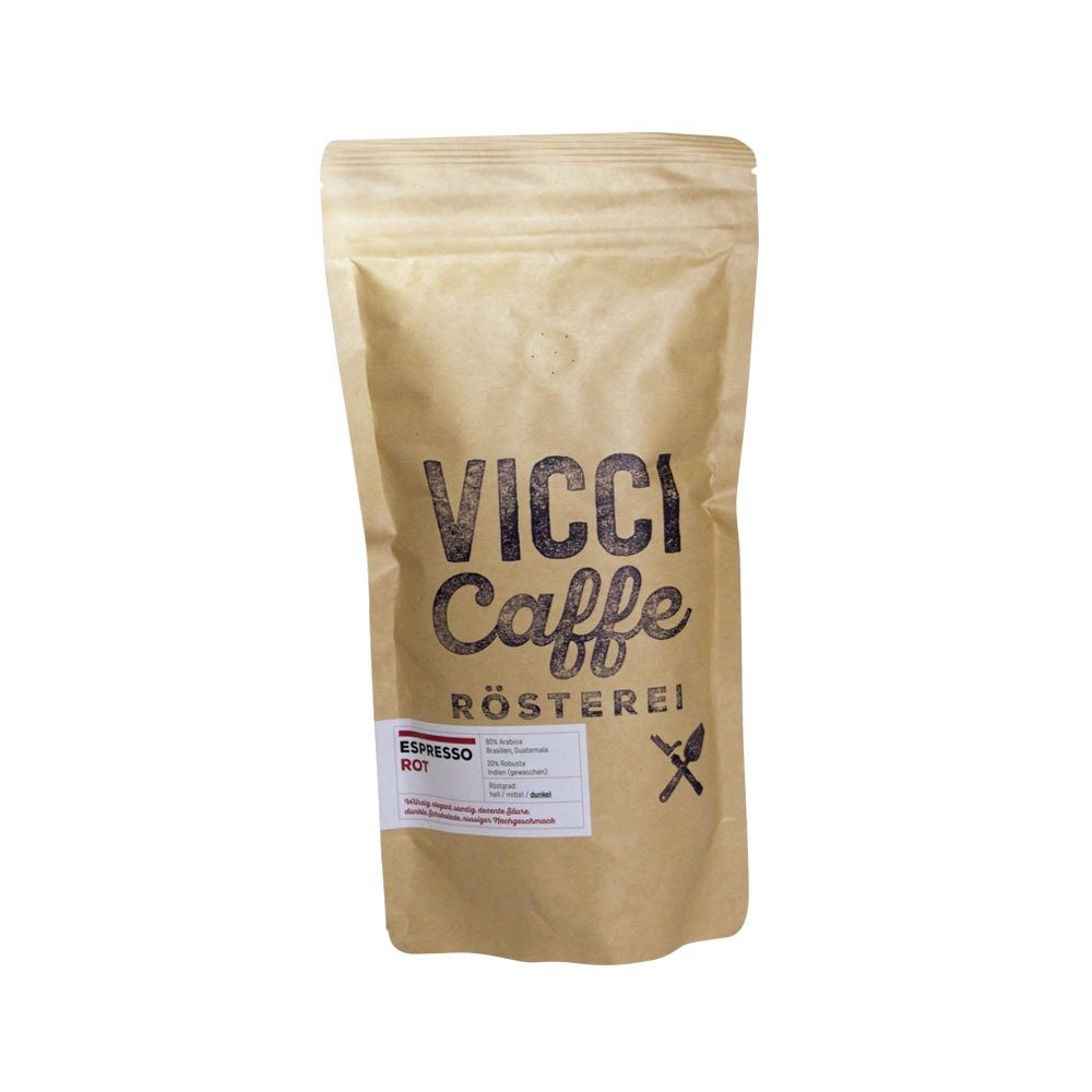 vicci caffe Espresso Rot