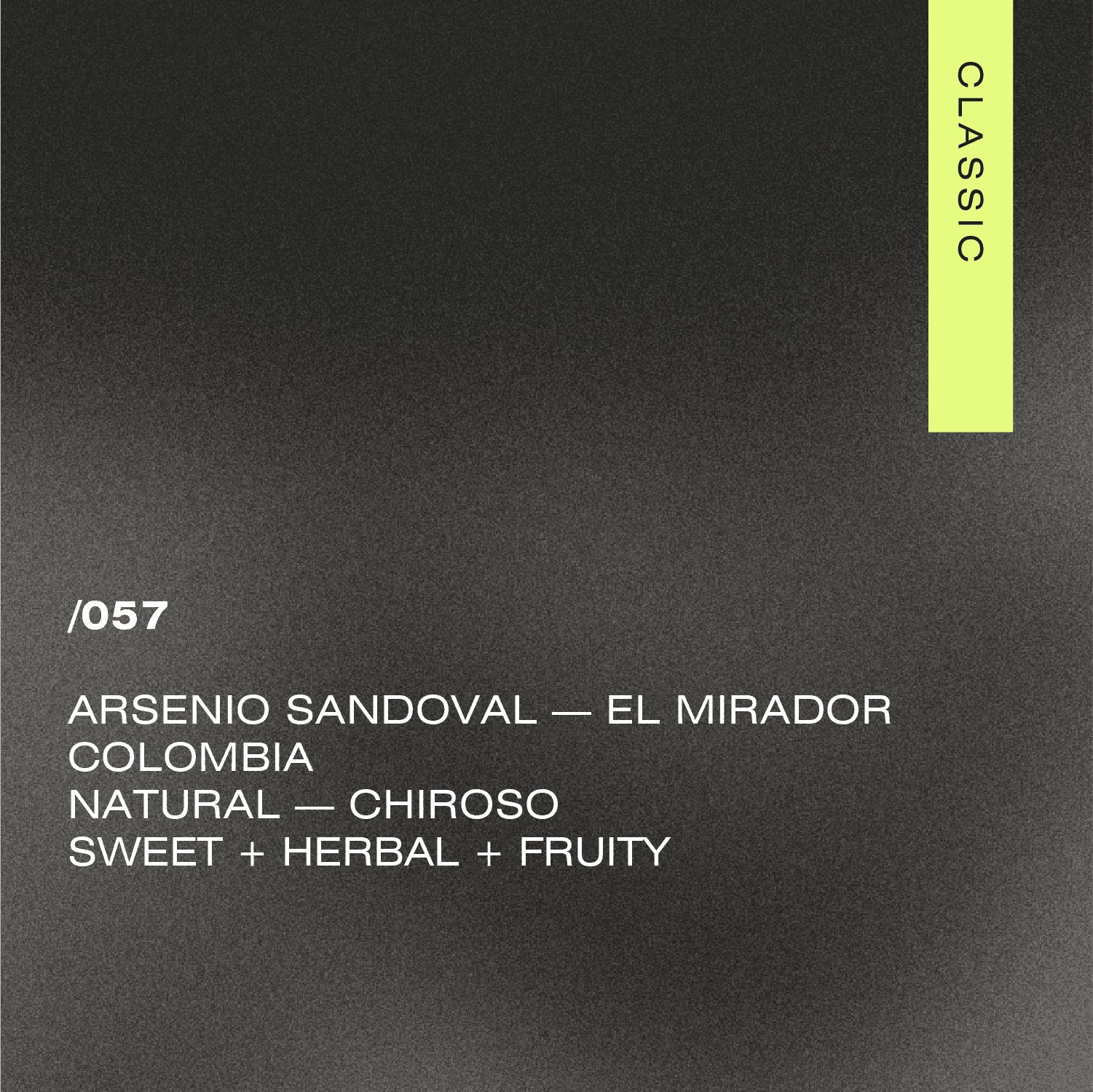 /057 Colombia — Arsenio Sandoval — Chiroso