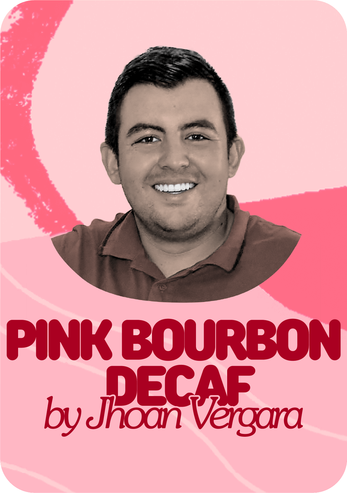 Pink Bourbon Decaf Espresso by Jhoan Vergara