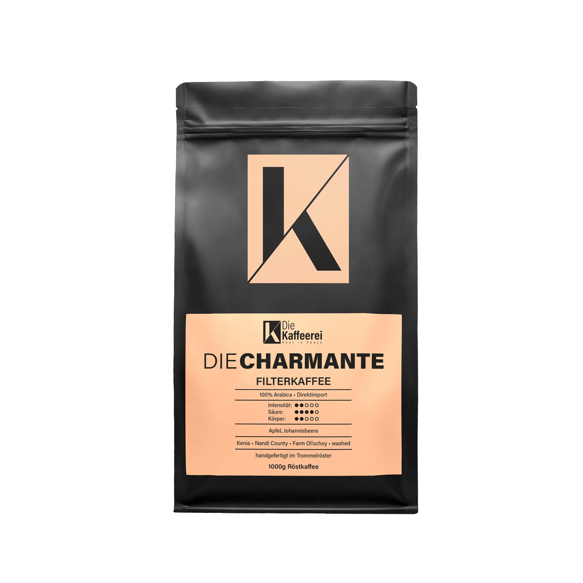 Die Charmante - Filterkaffee Direktimport aus Kenia