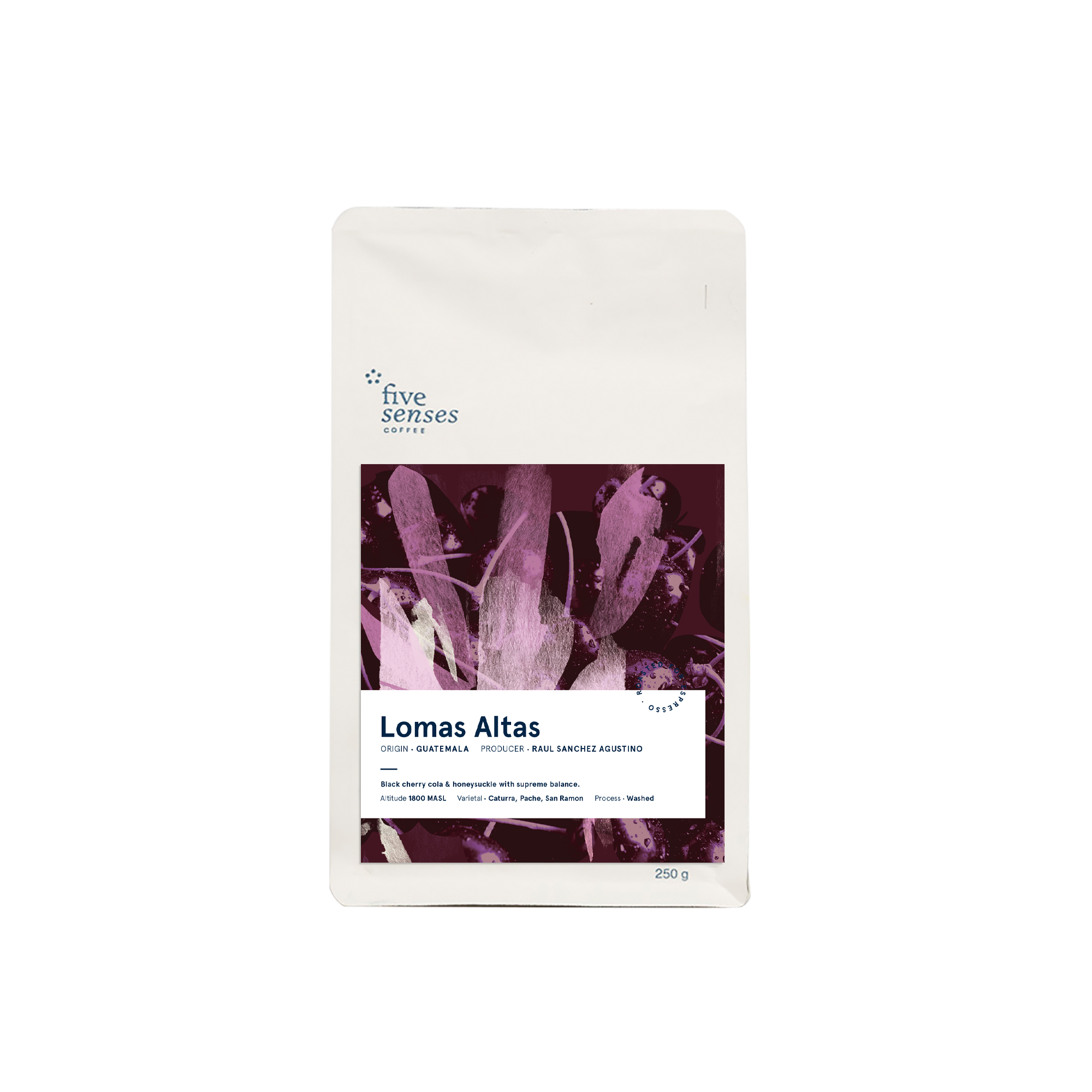 Lomas Altas, Washed