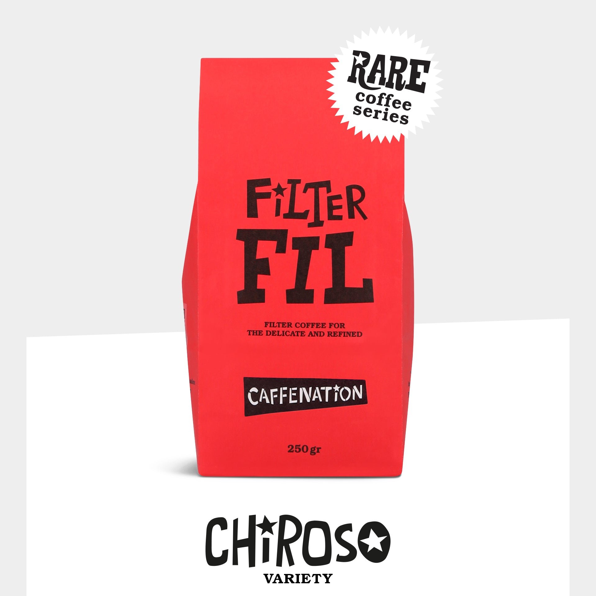 Rare Coffee Series: CHIROSO Variety by Fabio Nelson Urrego Bolivar - FILTER Roast