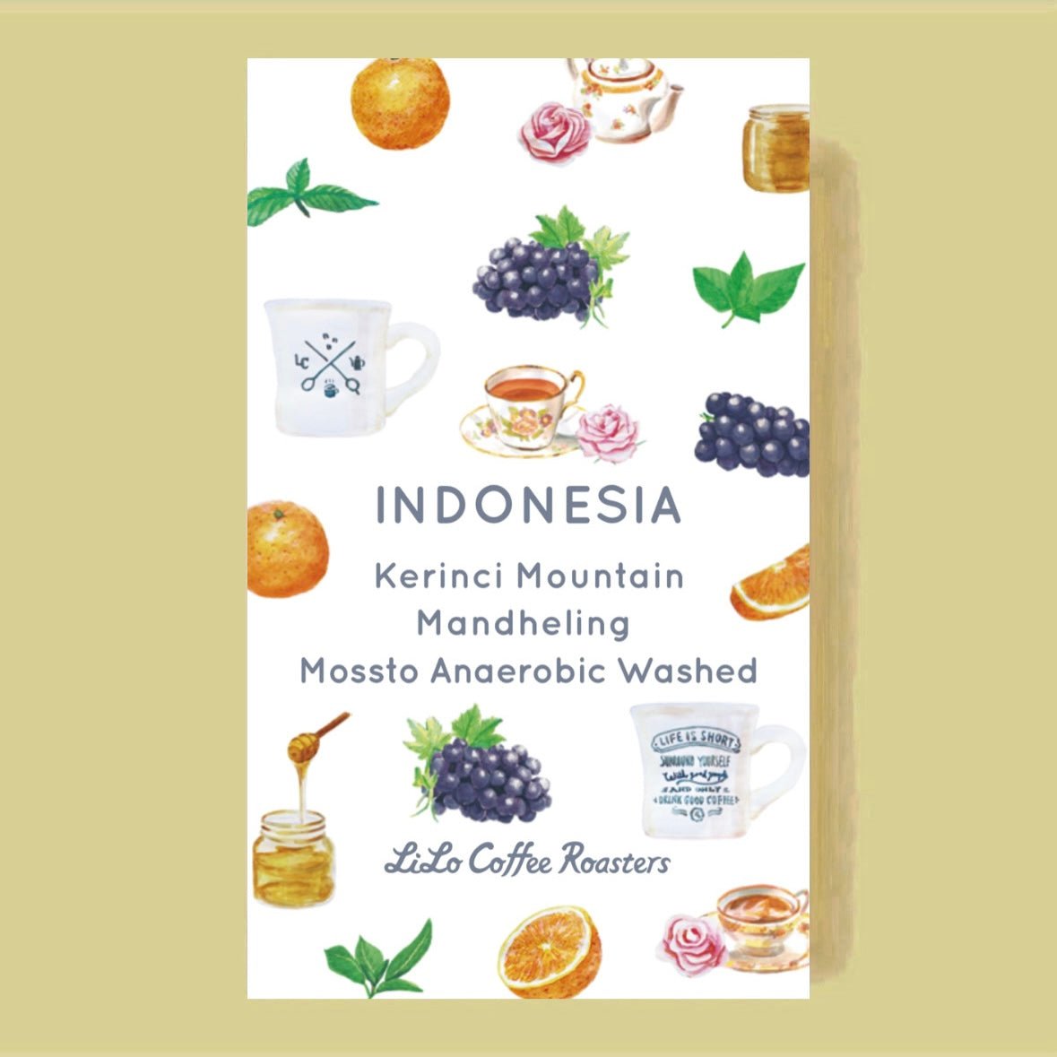 INDONESIA Kerinci Mountain Mandheling Mossto Anaerobic Washed