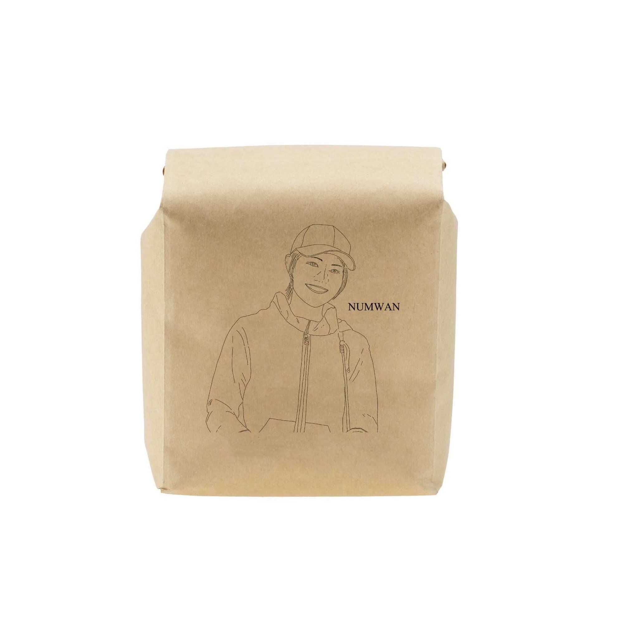 NUMWAN " Honey " ( Light Roast คั่วอ่อน )