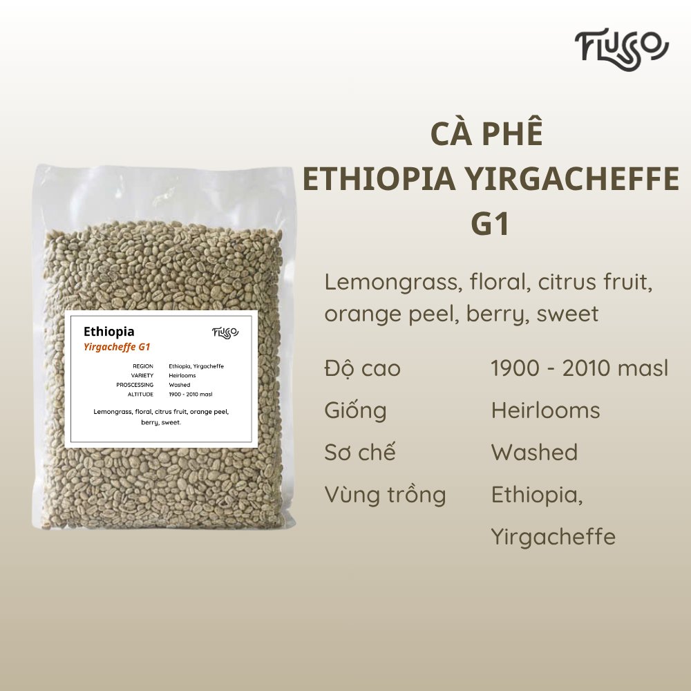 Ethiopia Yirgacheffe G1 (Green)