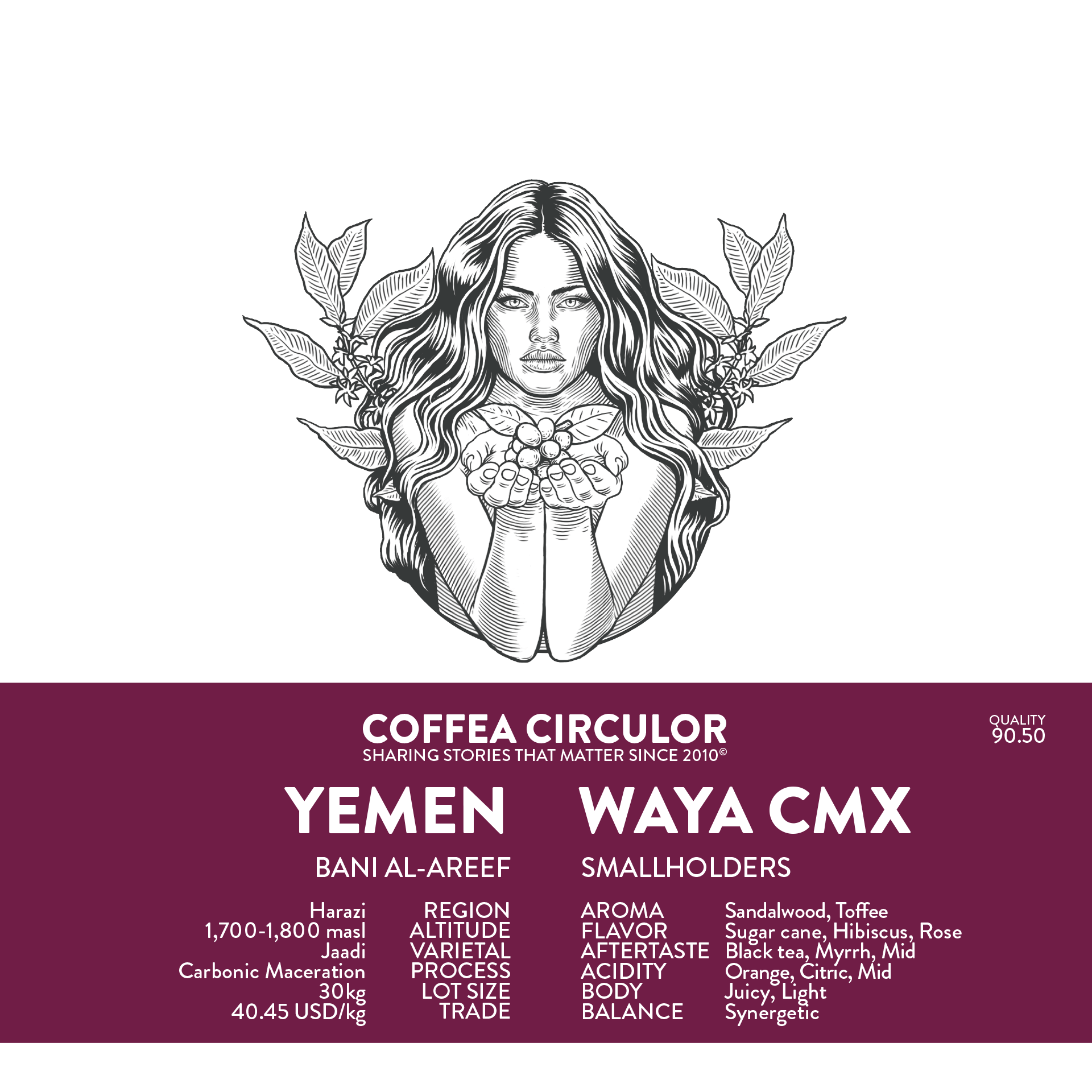 YEMEN Waya Carbonic Maceration CMX