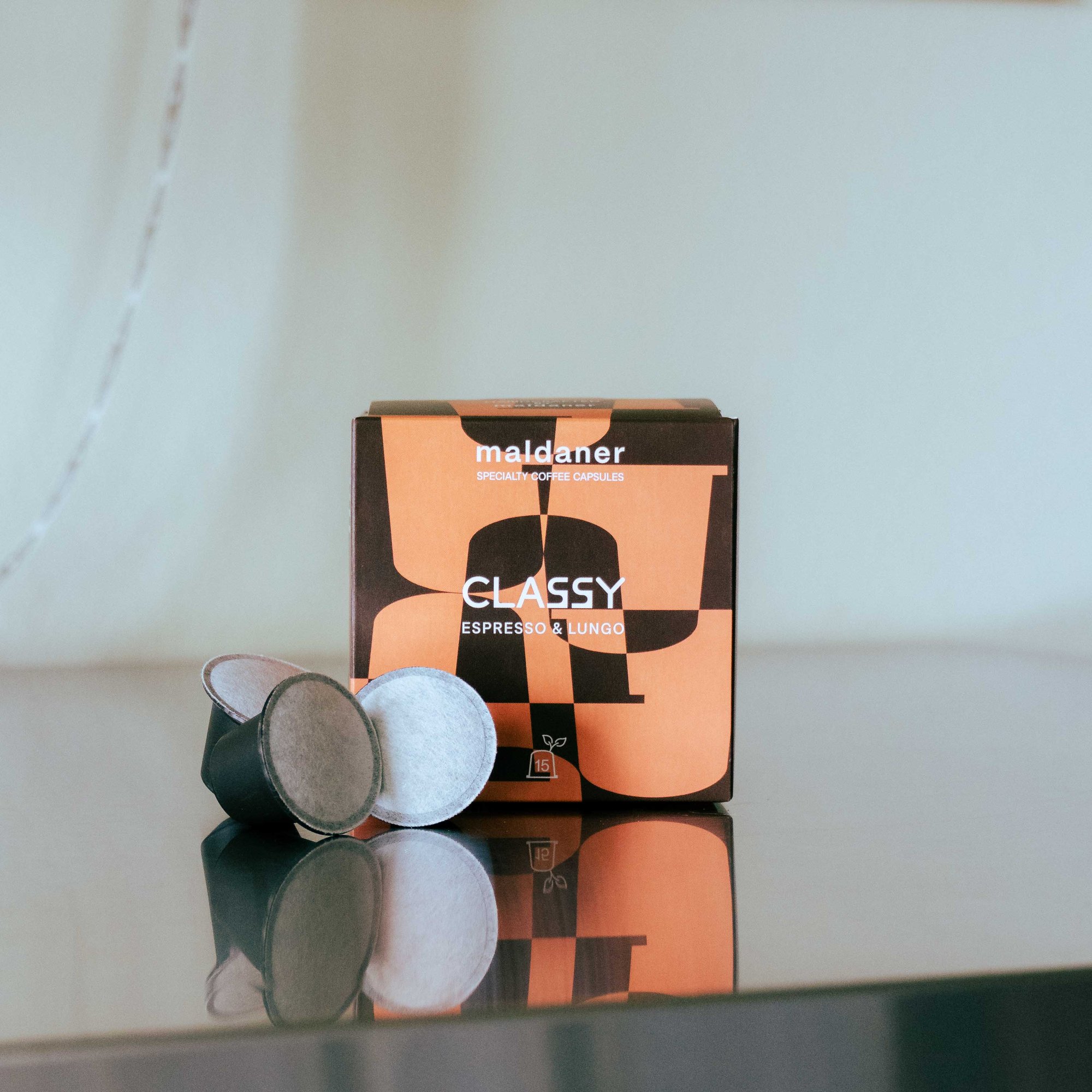 Kaffeekapseln · Classy · Espresso & Lungo (15 Kapseln)