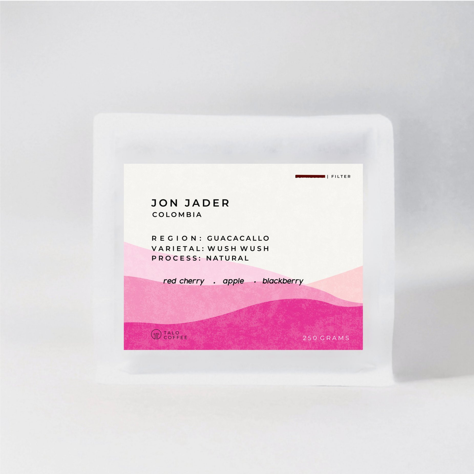 Colombia Jon Jader Wush Wush Natural