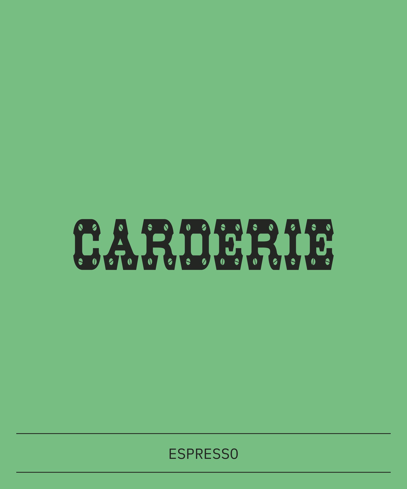 Carderie (Espresso)