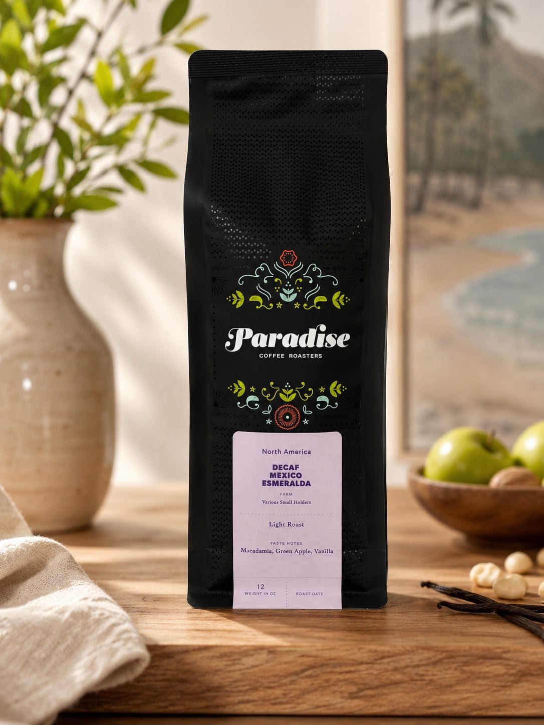 Decaf Mexico Esmeralda Natural -Light Roast