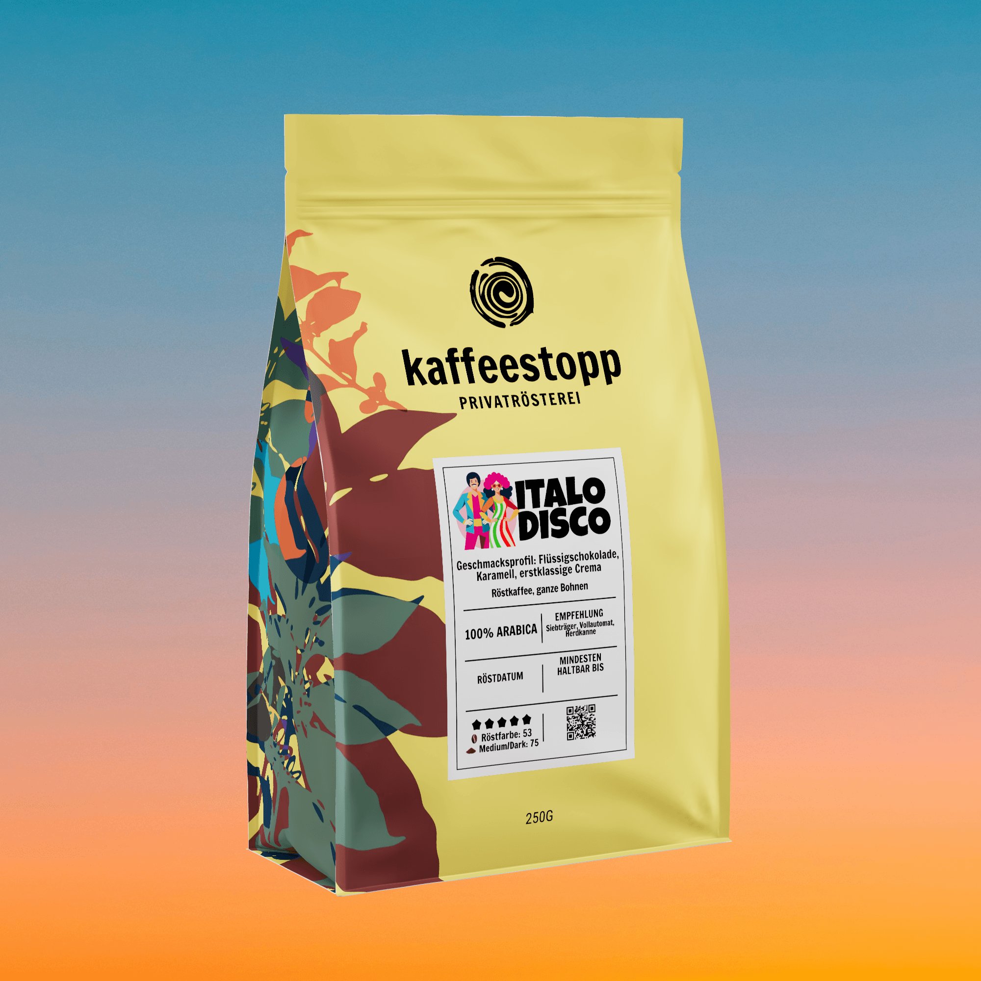Italo Disco Espresso – Dunkle Röstung mit Schoko- & Karamellnoten