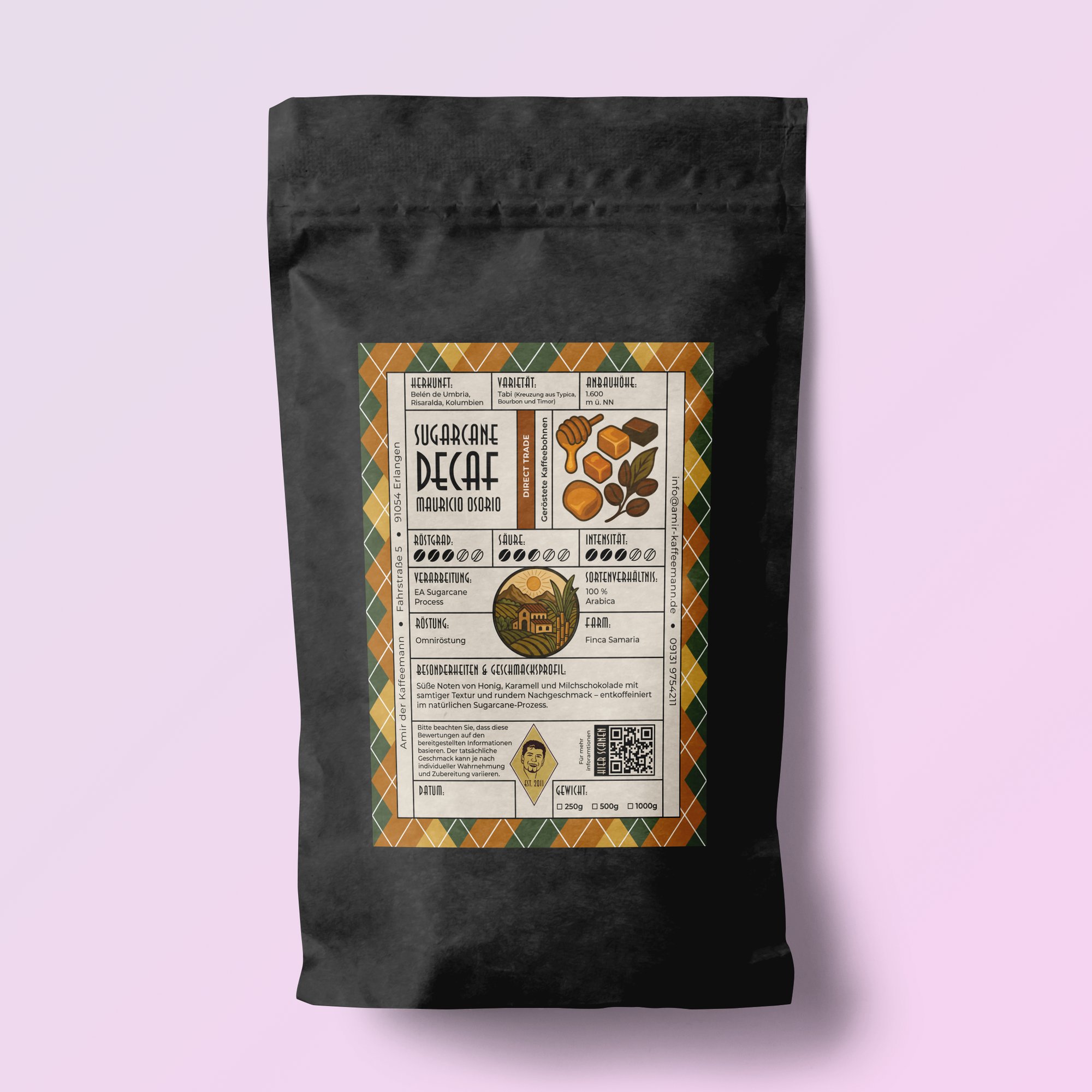 Sugarcane Decaf Mauricio Osorio
